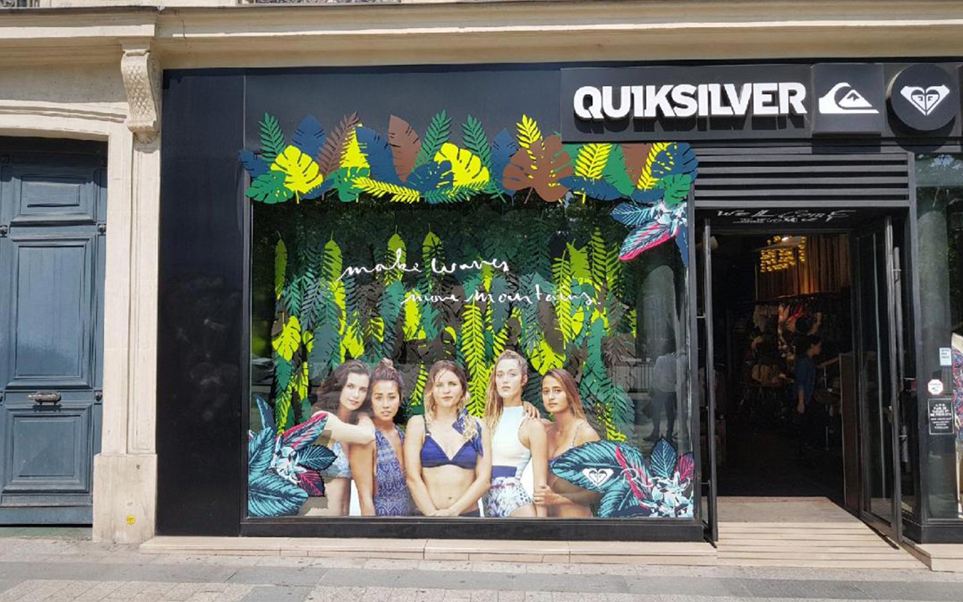 PLV quicksilver paris