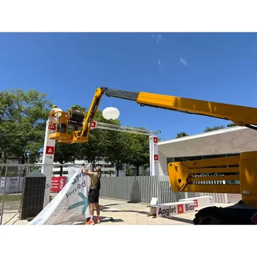 Montage arche Fête de Bayonne 2025