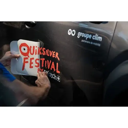 Adhésif Quiksilver festival X Groupe clim