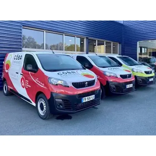 Création graphique Agence Mak2com Impression + pose Flashcompo