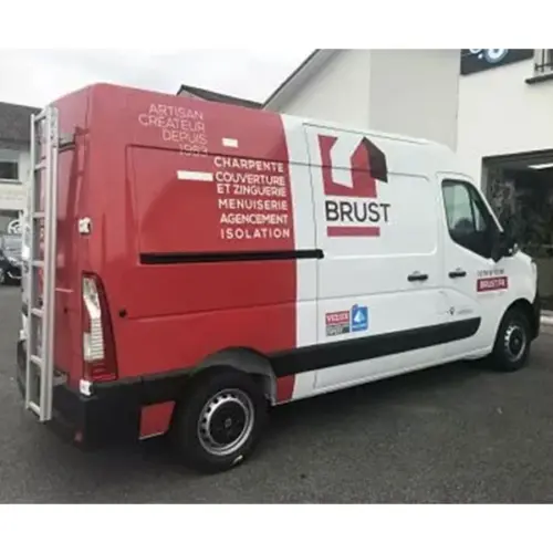 Création graphique Agence Mak2com Impression + pose Flashcompo