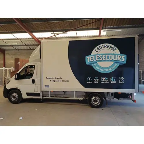 Semi covering Telesecours