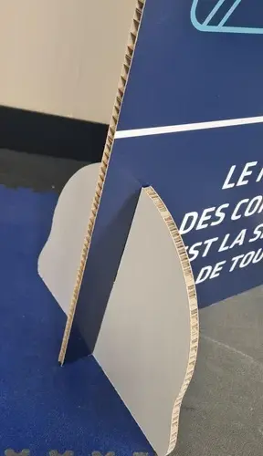 Plv carton avec support