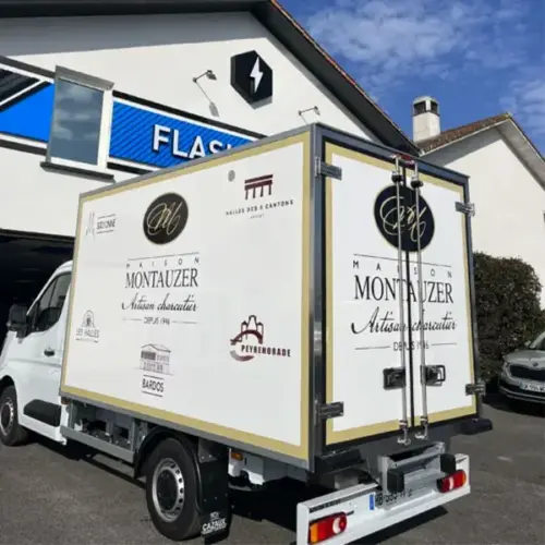 Stickage véhicule Montauzer