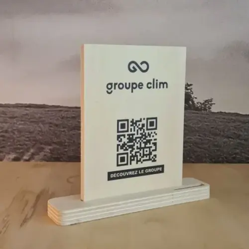 PLV bois Groupe clim