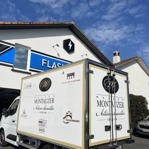 Stickage véhicule Montauzer