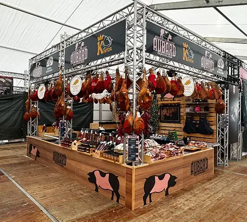 Stand Aubard foire au jambon