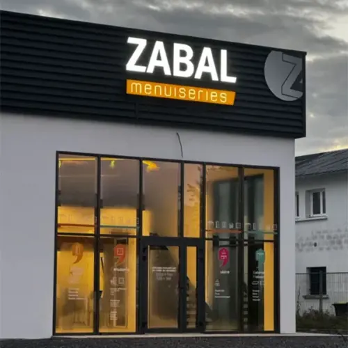 Enseigne lumineuse Zabal
