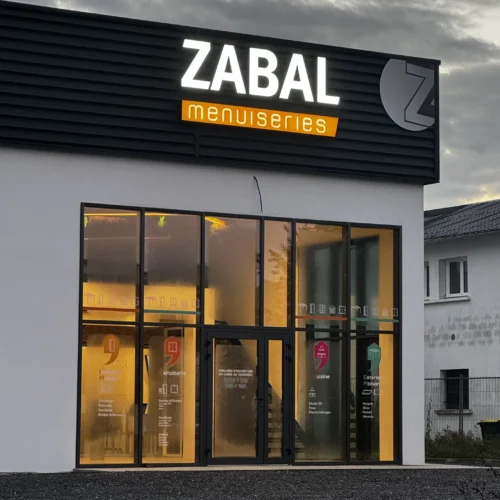 Enseigne lumineuse Zabal