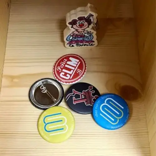Badges et porte clés