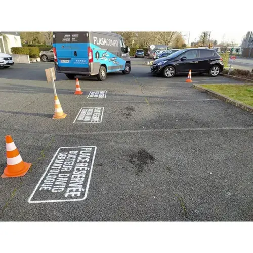 Impression sur béton