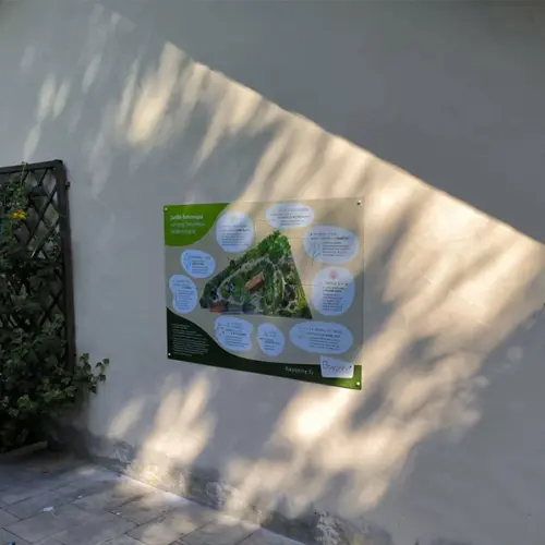 JARDIN BOTANIQUE BAYONNE PANNEAUX DIBOND