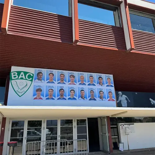 Panneau PVC portraits - Jai Alai Biarritz