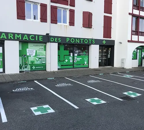 adhésif-vitrine-marquage sol-