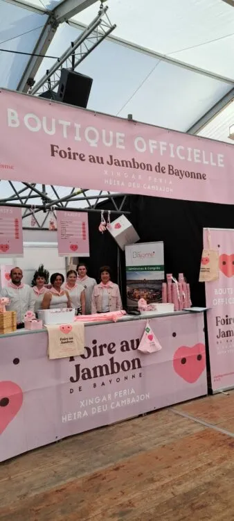 Stand foire au jambon