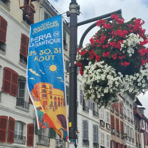 Drapeau ville de Bayonne