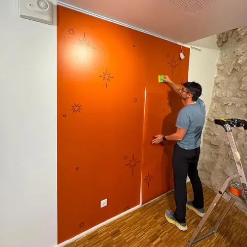 Pose expo Cap sur Mars