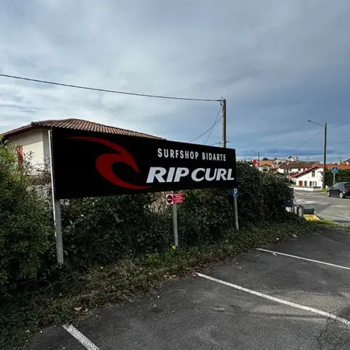 Panneau RIP CURL Bidart