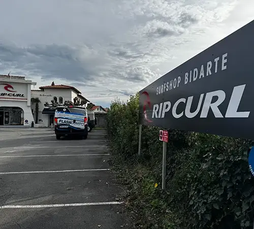 Panneau RIP CURL Bidart