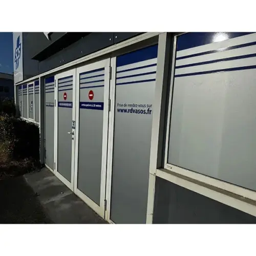 Déco vitrages dépolie