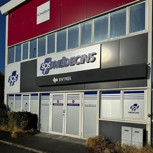 Enseigne SOS Médecins Biarritz